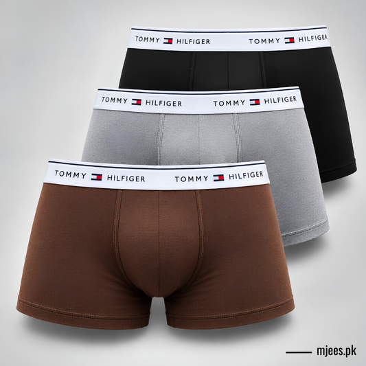 Tommy Hilfiger's Men Boxers - Pack of 3 - Random Color
