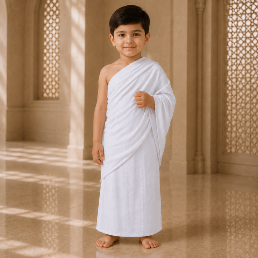 Kid's Khaddar Ihram - 100% Cotton