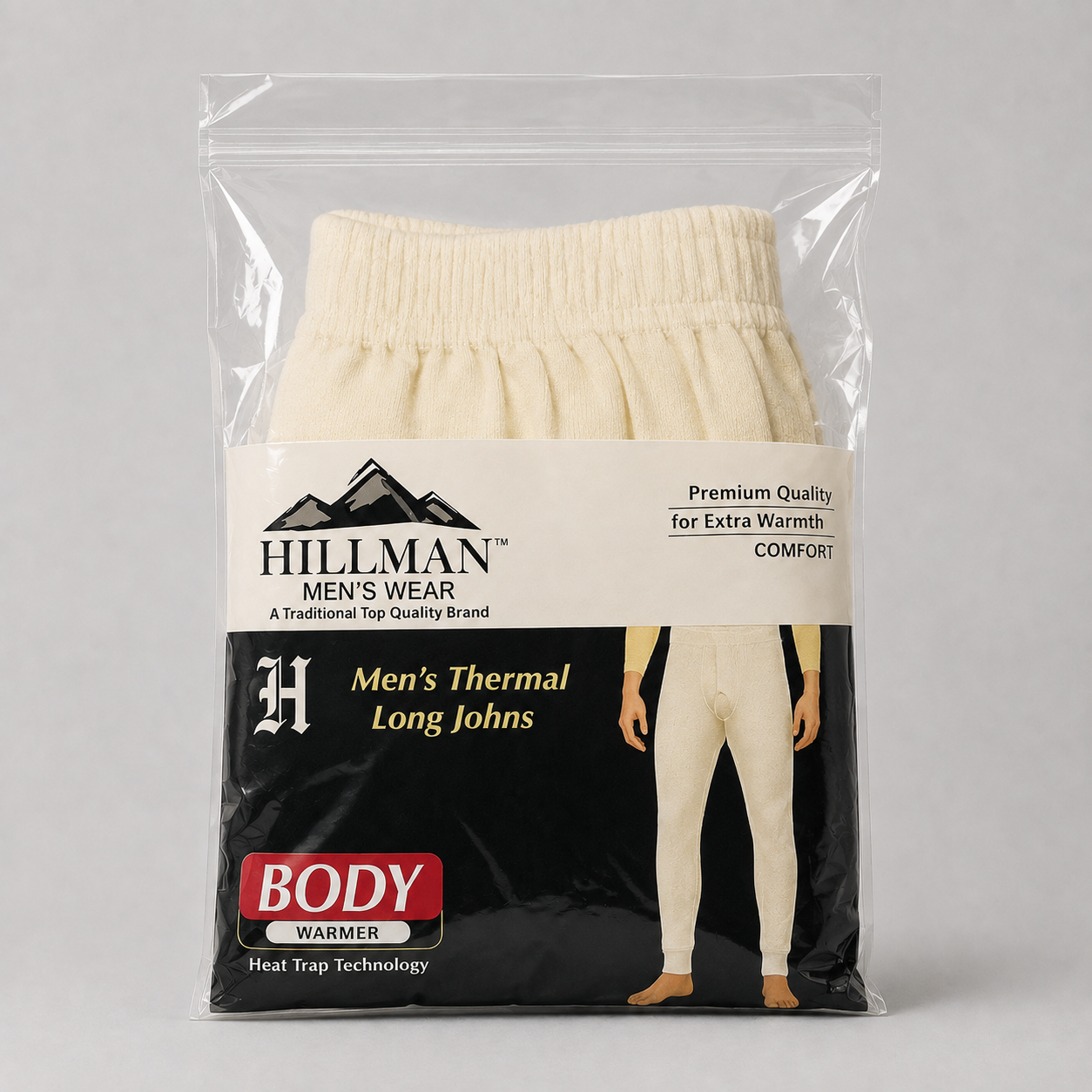 Premium Woolen Men Body Warmer Long Johns