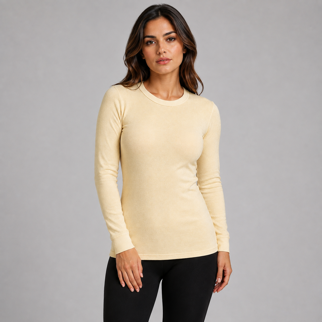 Premium Woolen Women Body Warmer Long Sleeve Shirt