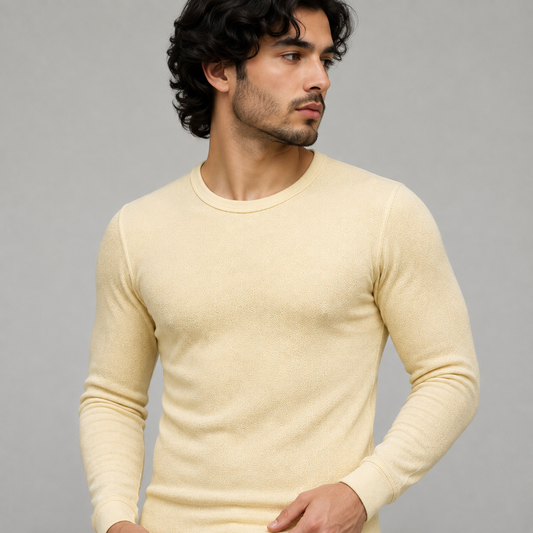 Premium Woolen Men Body Warmer Long Sleeve Shirt