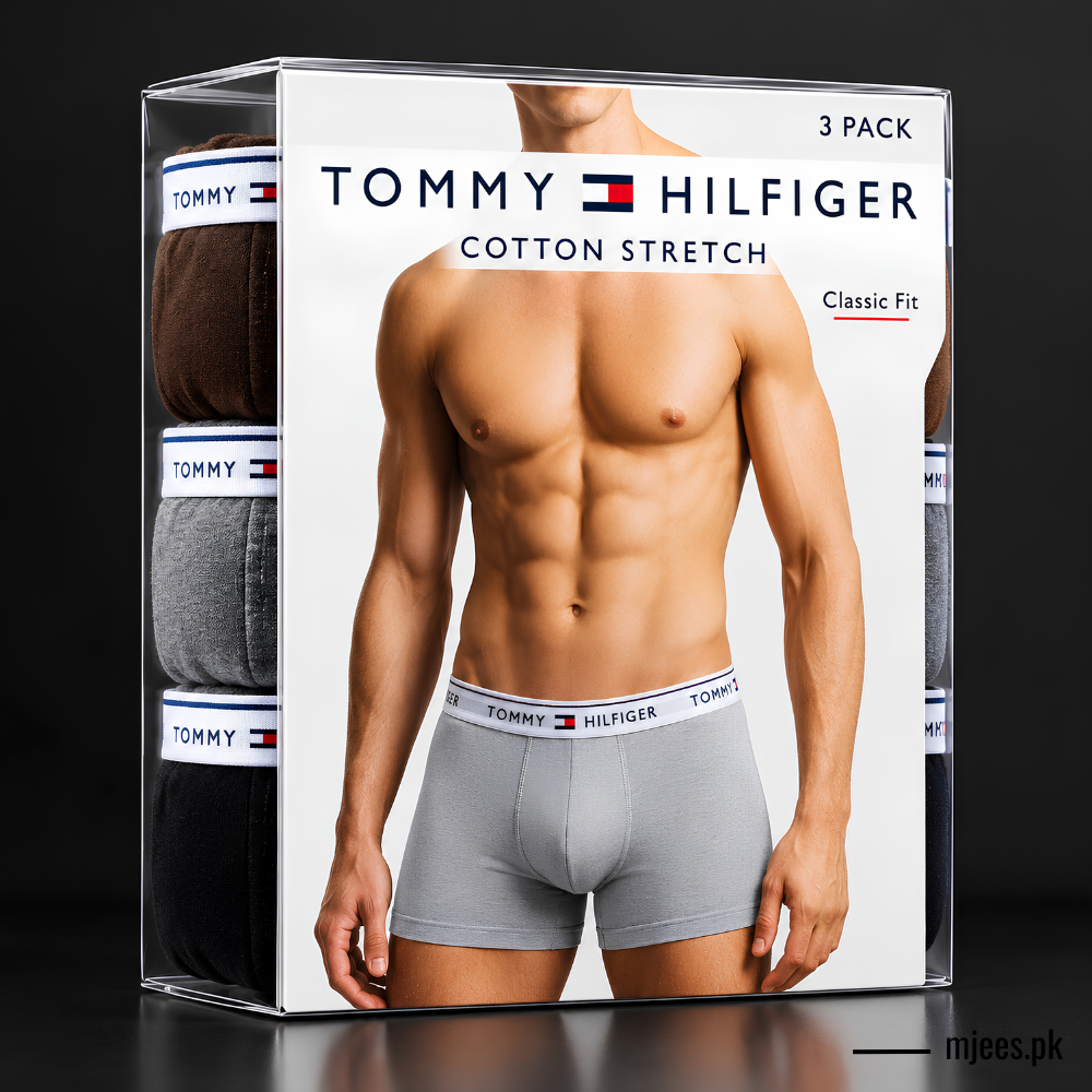 Tommy Hilfiger's Men Boxers - Pack of 3 - Random Color