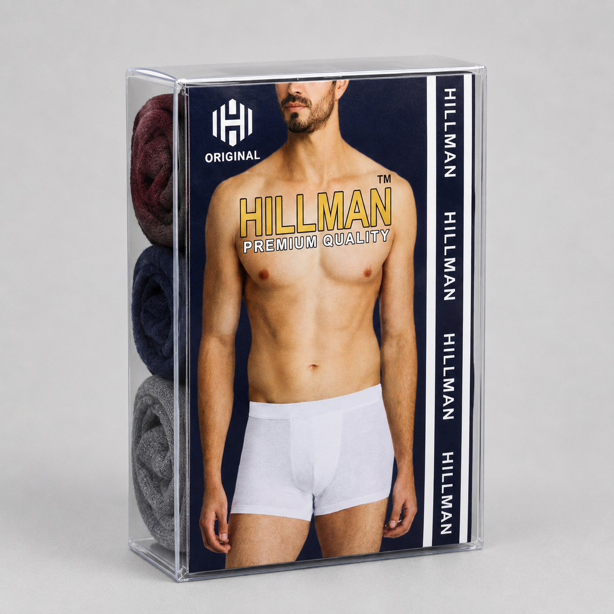 Hillman Men's Boxer - Pack of 3