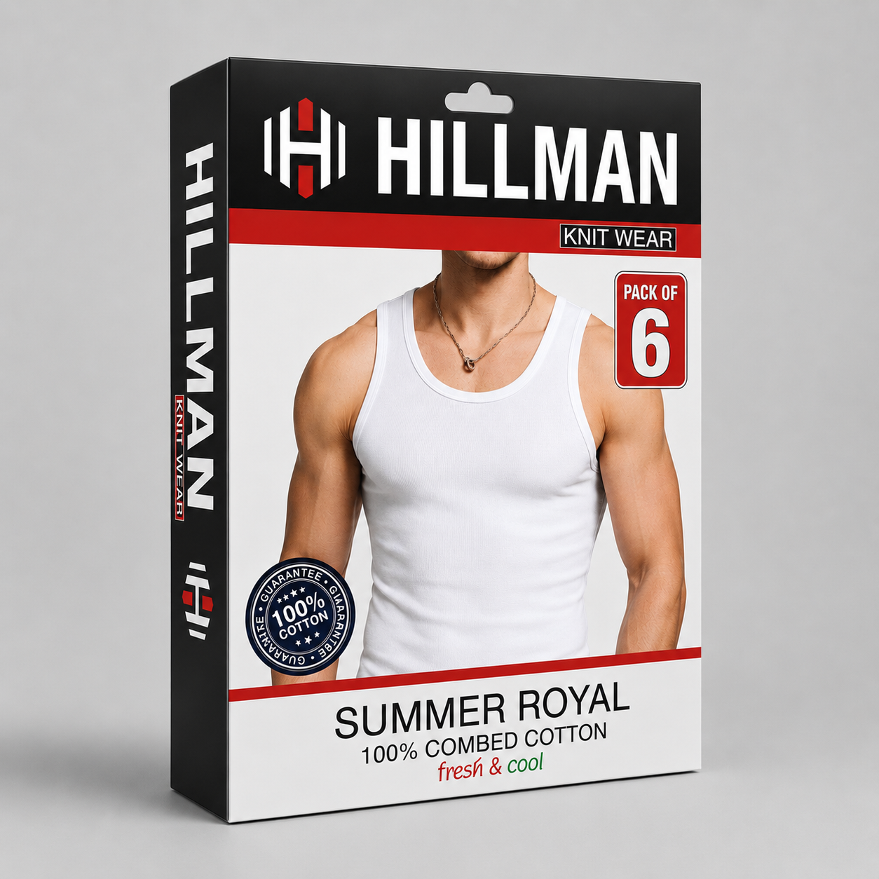 HILLMAN Vest - Pack of 6