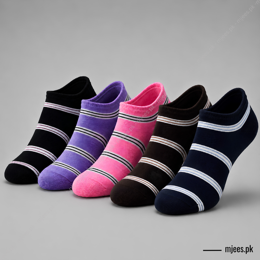 mjees-pk-ladies-ankle-socks-Stripped