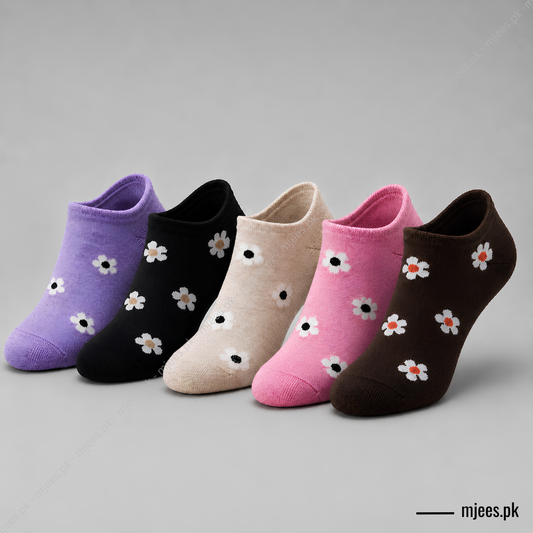 mjees-pk-ladies-ankle-socks-flowered